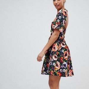 NWT floral bardot-style dress ✨ SO CUTE!